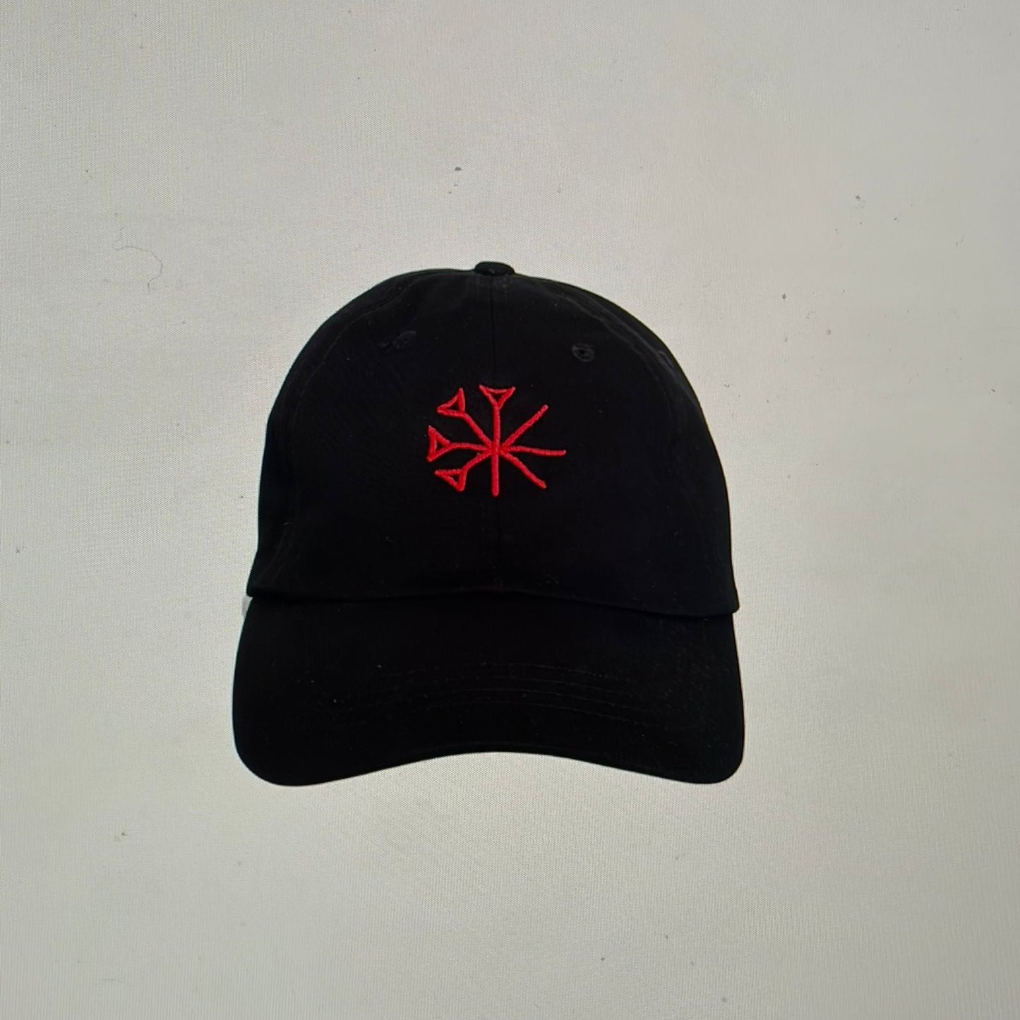Schwarze Cap mit gottes Aufschrift